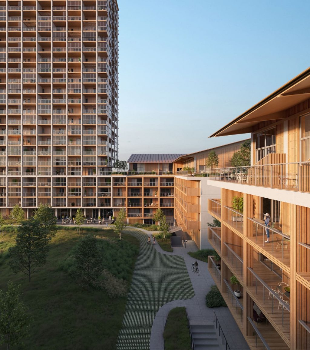 Shigeru Ban Builds Belgium’s First Wooden Residential Tower